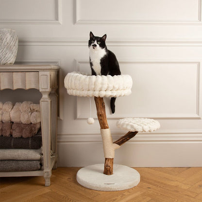 Scruffs Alpine Atlas Cat Tree - Cream