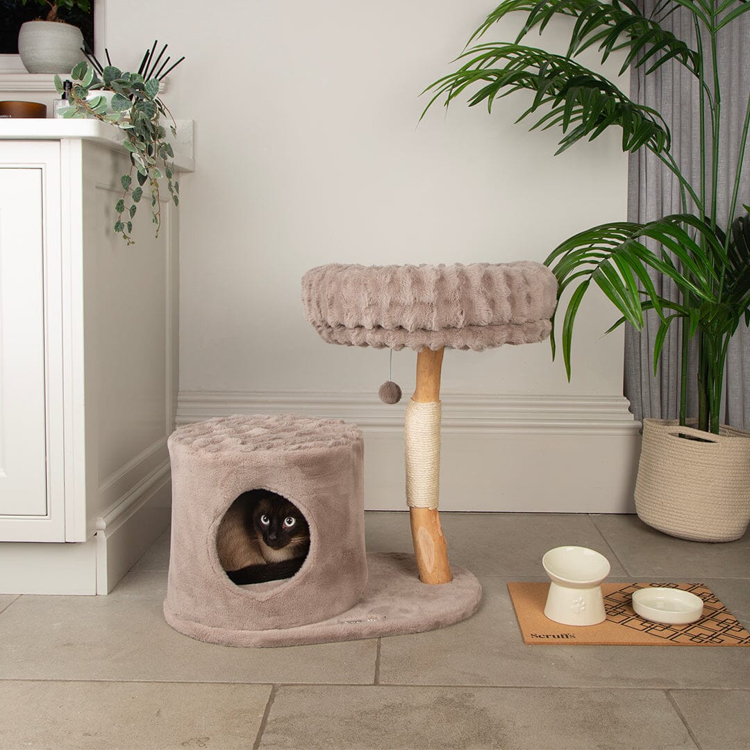 Scruffs Alpine Himalayas Cat Tree - Taupe