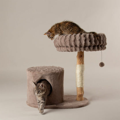 Scruffs Alpine Himalayas Cat Tree - Taupe