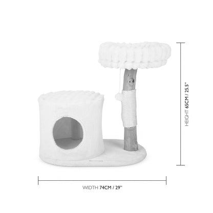 Scruffs Alpine Himalayas Cat Tree - Taupe