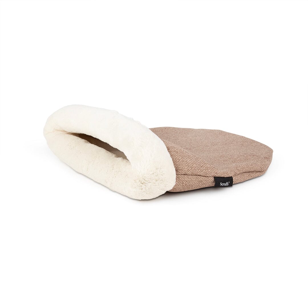Scruffs Seattle Crinkle Cat Sleeping Bag - Sienna Brown