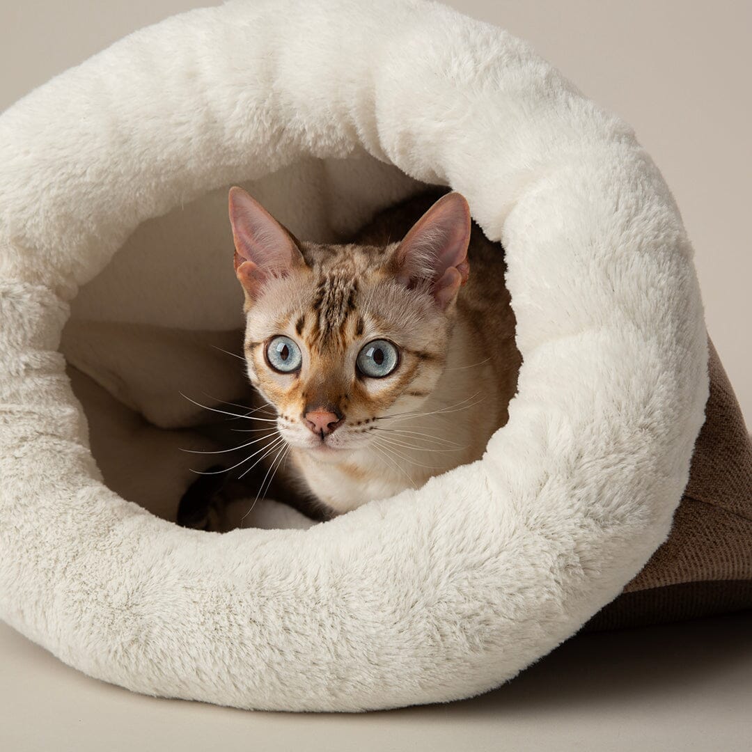 Scruffs Seattle Crinkle Cat Sleeping Bag - Sienna Brown