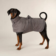 Scruffs Expedition Deluxe Noodle & Microfibre Drying Dog Coat - Storm Grey
