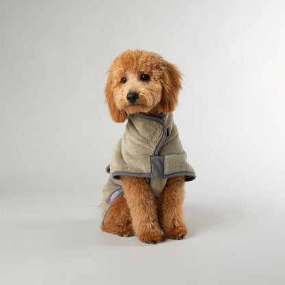Scruffs Expedition Deluxe Noodle & Microfibre Drying Dog Coat - Khaki Green