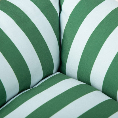 Scruffs Amalfi Striped Box Bed - Green