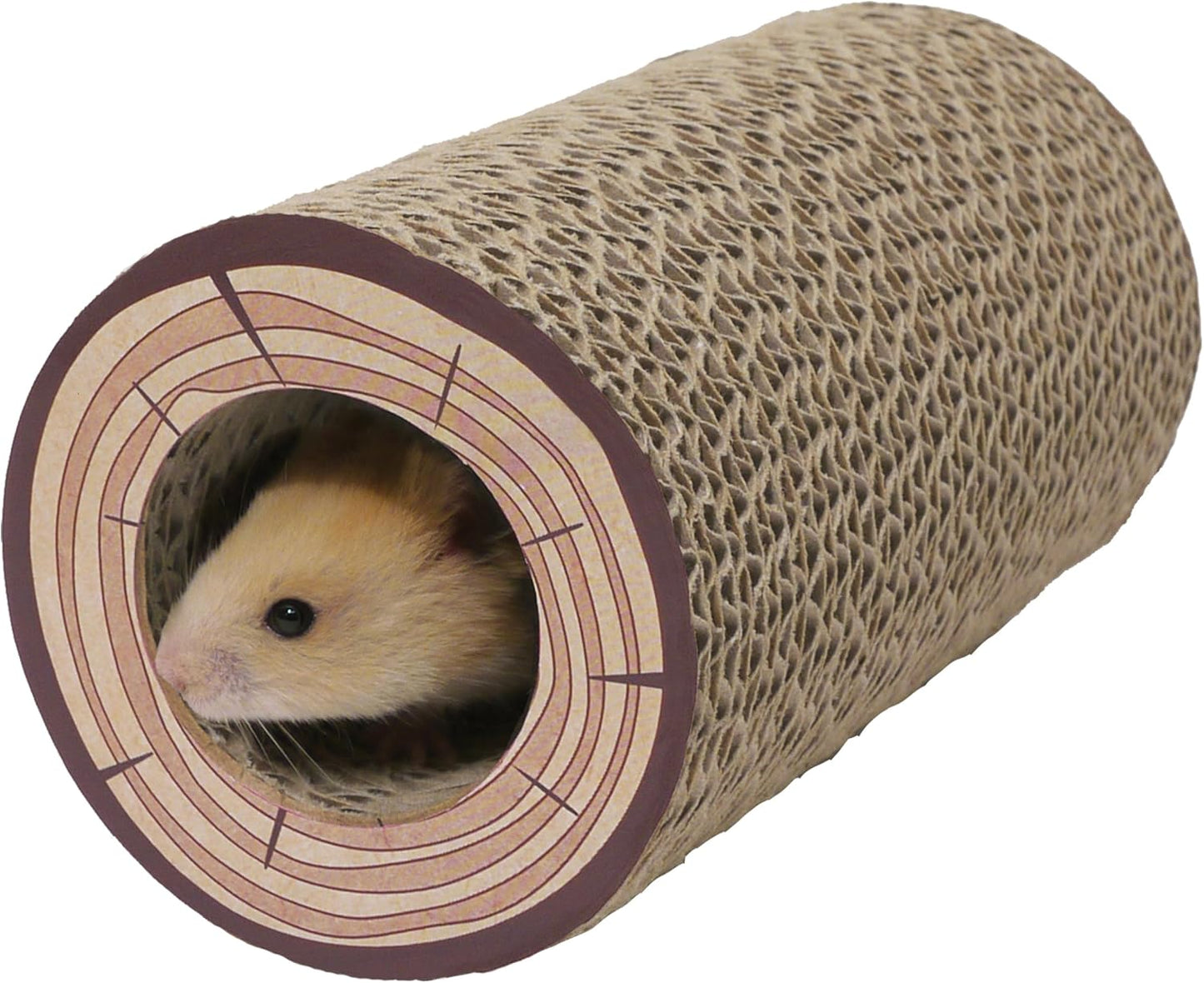 Rosewood Shred-A-Log Corrugated Tunnel