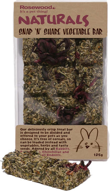 Rosewood Naturals Snap n Share Vegetable Bar