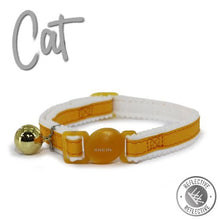 Ancol Reflective Safety Cat Collar - 20-30cm - Yellow