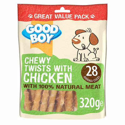 Good Boy Good Boy Pawsley Chewy Twists Chicken Adult pet food packaging
