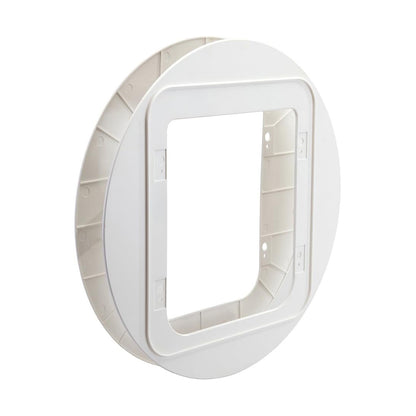 Sureflap Pet Door Mounting Adaptor White
