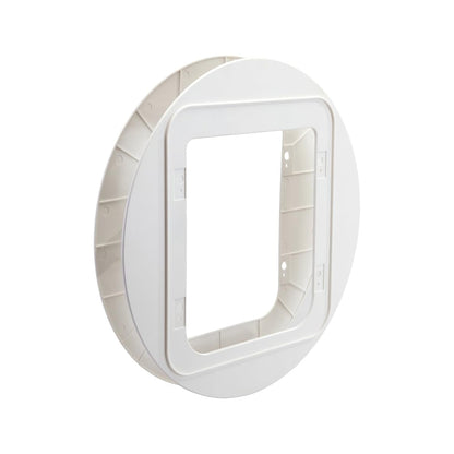 Sureflap Pet Door Mounting Adaptor White