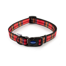 Ancol Red Tartan Adjustable Dog Collar 45-70cm