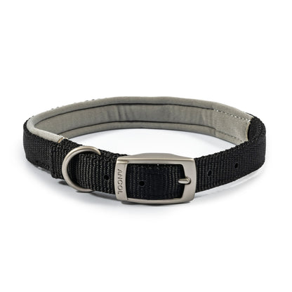 Ancol Viva Padded Dog Collar - Black