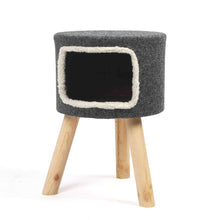 Purrshire Felt Cat Stool House - 53cm