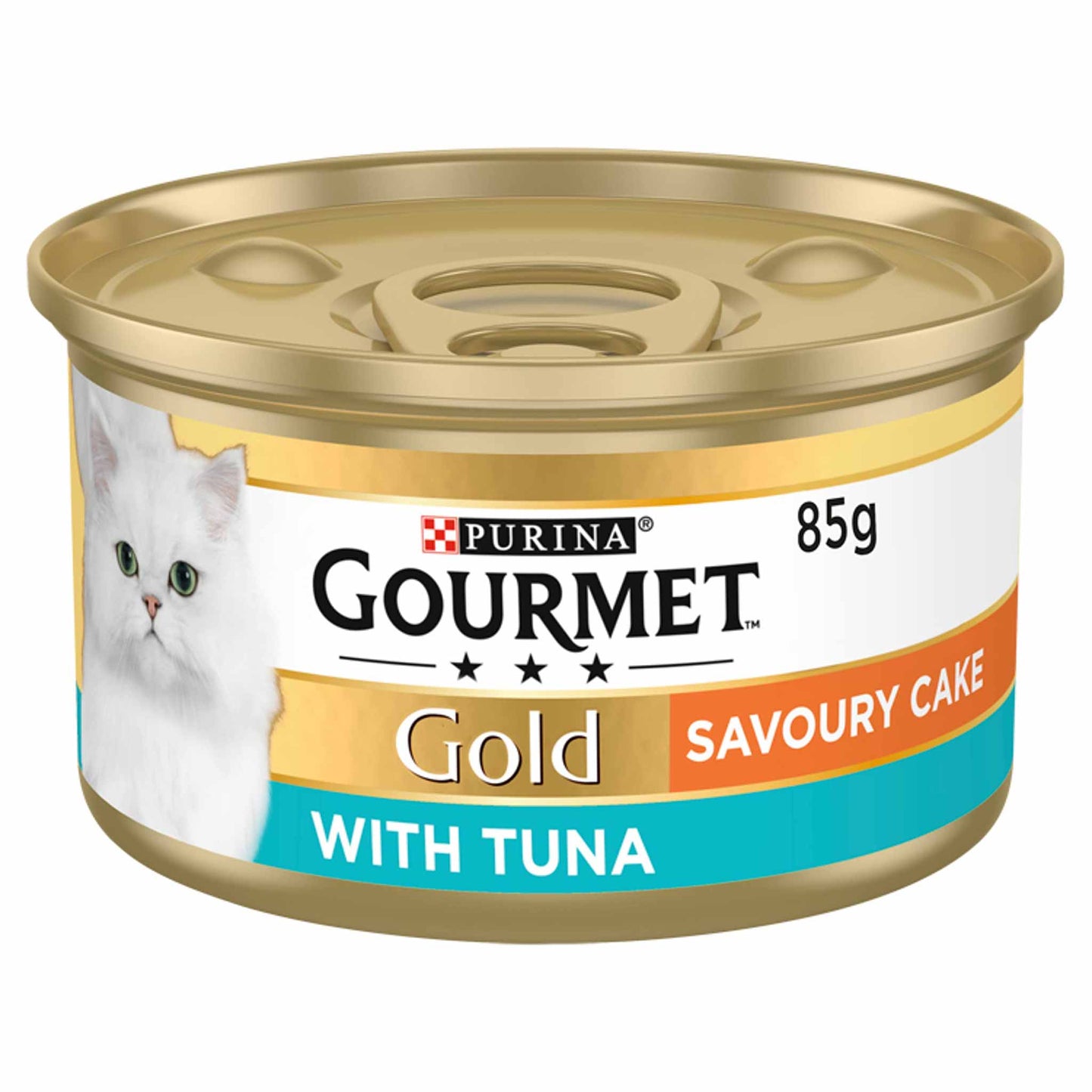 Gourmet Gold Savoury Cake Wet Cat Food - Tuna - 12x85g Cans