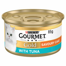 Gourmet Gold Savoury Cake Wet Cat Food - Tuna - 12x85g Cans