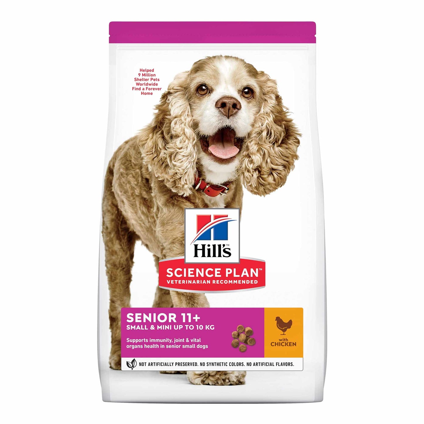 Hills Science Plan Senior 11+ Small & Miniature Dry Dog Food - Chicken & Turkey