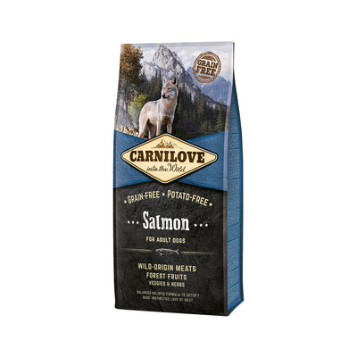 Carnilove Carnilove Salmon Turkey Adult Dry Dog Food pet food packaging