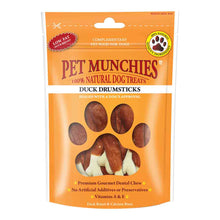 Pet Munchies Duck Drumsticks Natural Dog Treats - 100g