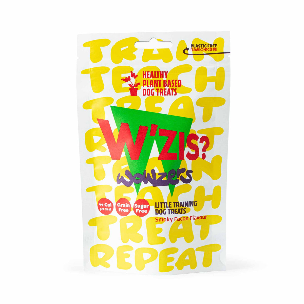 W'ZIS Wowzers 1/2-Calorie Dog Training Treat Pouch - Smoky Flavour 80g