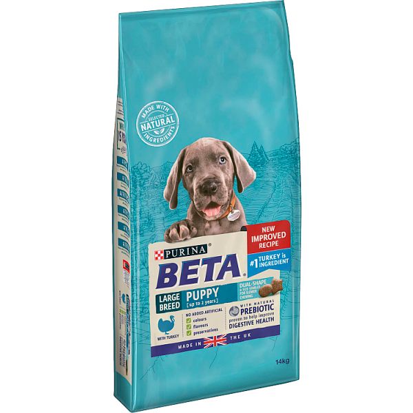 Beta Puppy Large Breed Dry Dog Food - Turkey