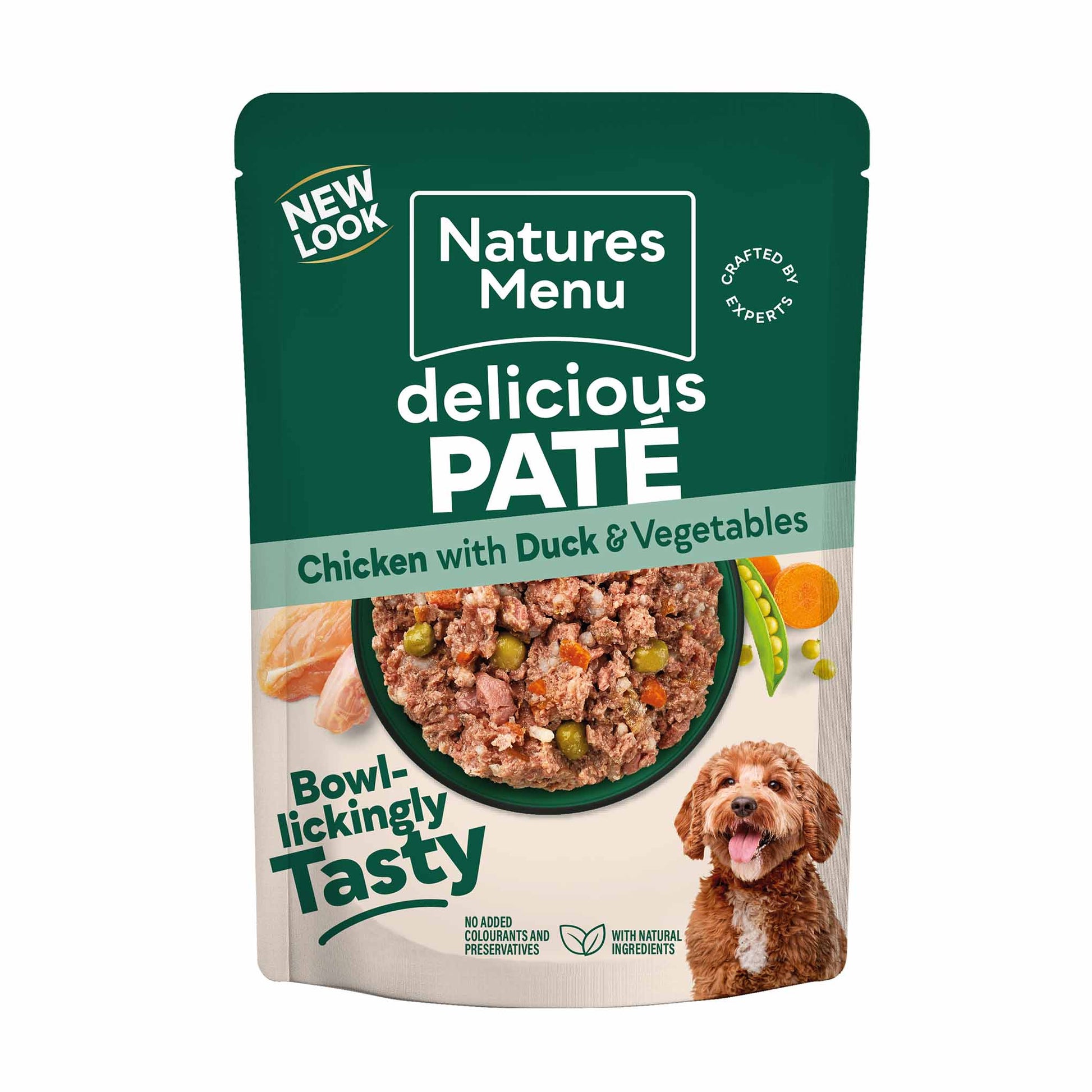 Natures menu Natures Menu Chicken Duck Adult Wet Dog Food pet food packaging
