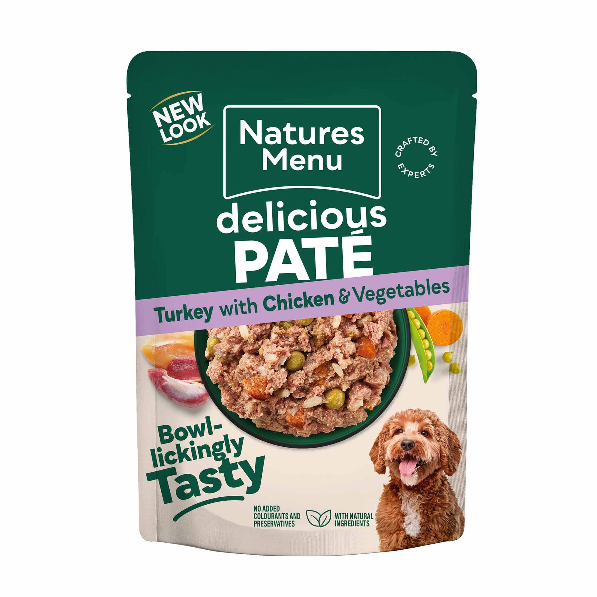 Natures menu Natures Menu Chicken Turkey Adult Wet Dog Food pet food packaging