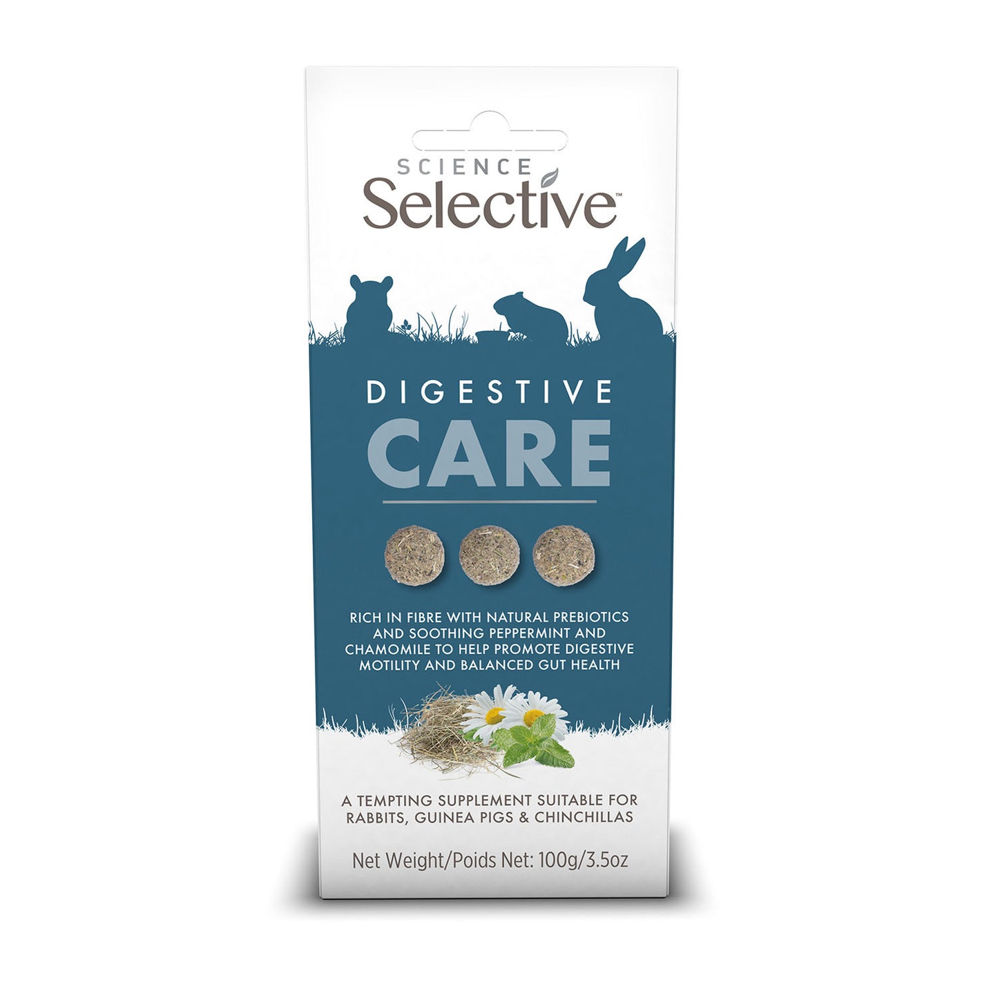 Science Selective Digestive Care Supplement for Small Animals - 100g