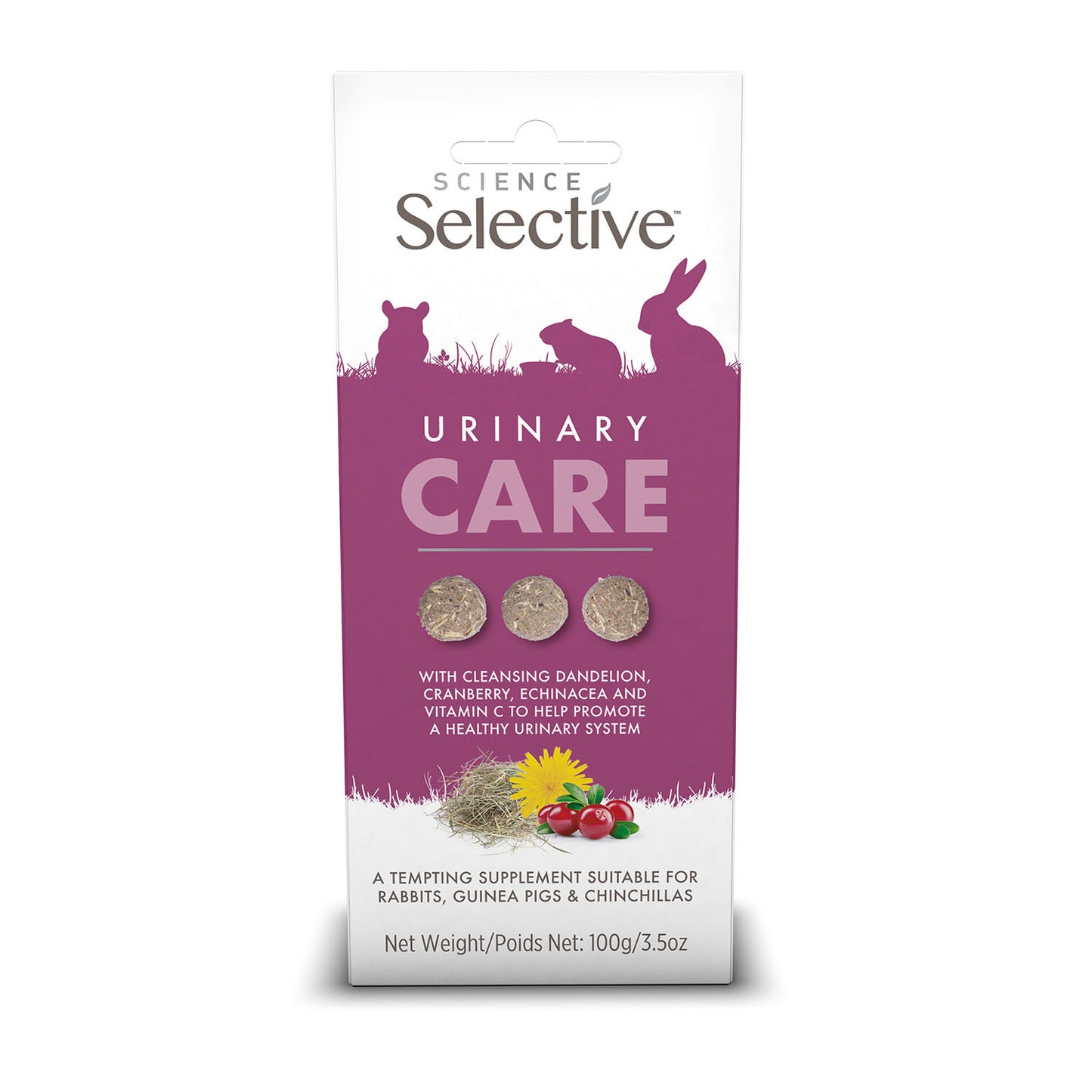 Science Selective Urinary Care Supplement for Small Animals - 100g