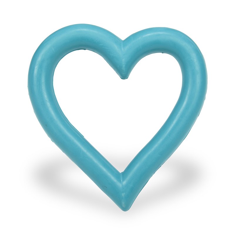 Little Petface Dog Toy - Rubber Heart