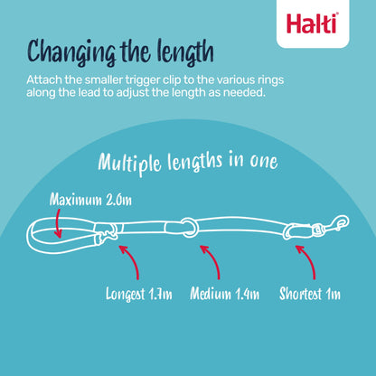 Halti Training Dog Lead - Red