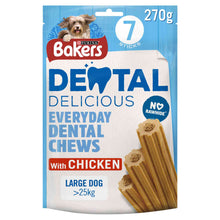 Bakers Dental Delicious Large Breed Dog Treats - 270g