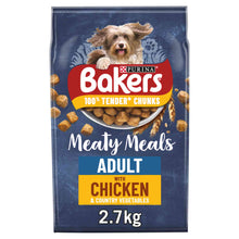 Bakers Meaty Meals Adult Dry Dog Food - Beef