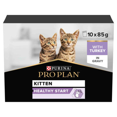 Pro Plan Pro Plan Nutrisavour Turkey Kitten Wet Cat pet food packaging
