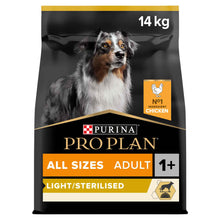 PRO PLAN All Sizes Light / Sterilised Adult Dry Dog Food - Chicken