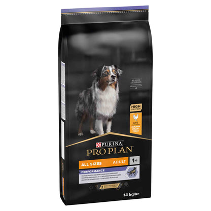 PRO PLAN All Sizes Performance Adult Dry Dog Food - Chicken