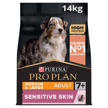 PRO PLAN Sensitive Skin Medium & Large Adult 7+ Dry Dog Food - Salmon