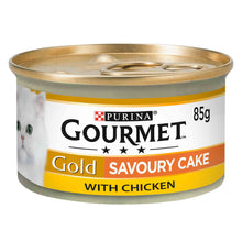 Gourmet Gold Savoury Cake Wet Cat Food - Chicken - 12x85g Cans