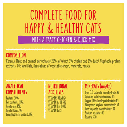 Go-Cat Adult Dry Cat Food - Chicken & Duck