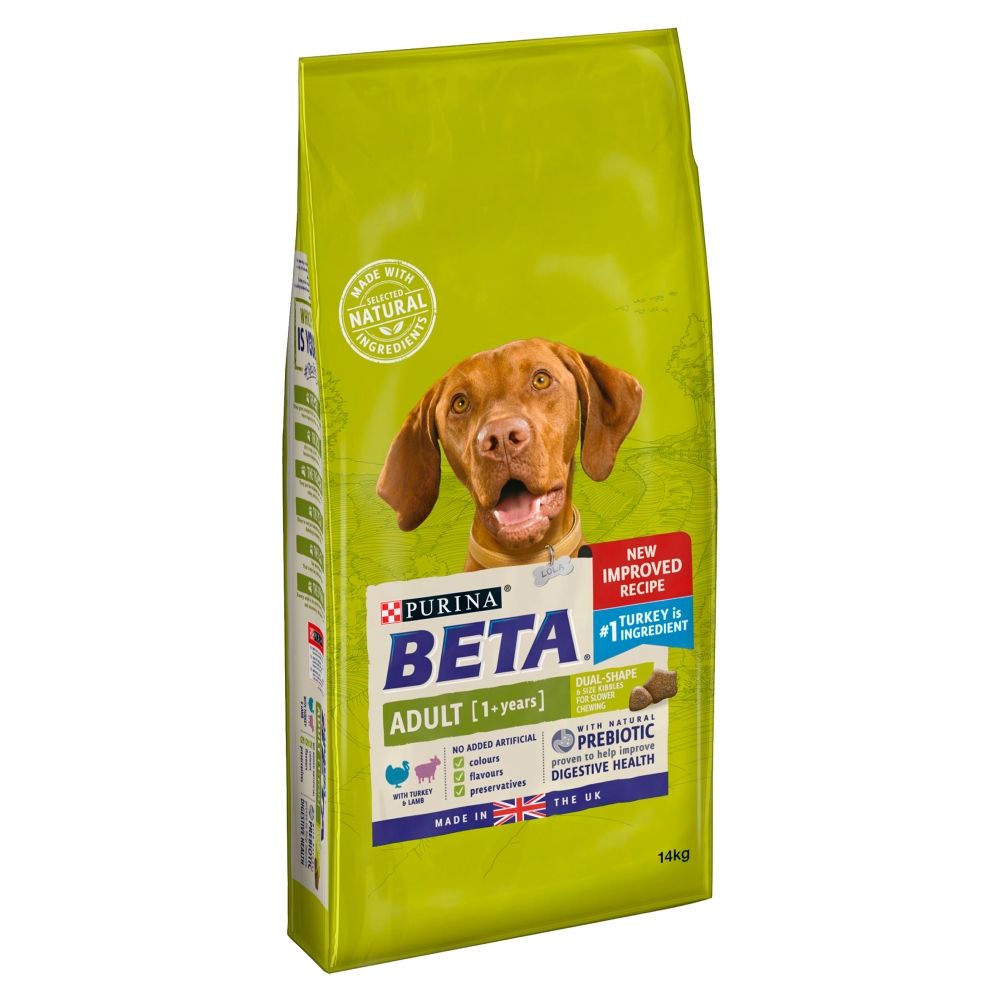 Beta Adult Dry Dog Food - Turkey and Lamb