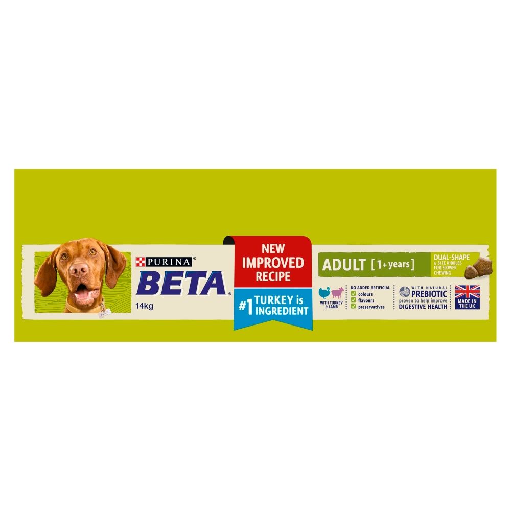 Beta Adult Dry Dog Food - Turkey and Lamb