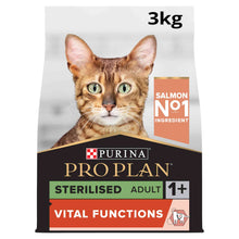 PRO PLAN Sterilised Vital Functions Adult Dry Cat Food - Salmon