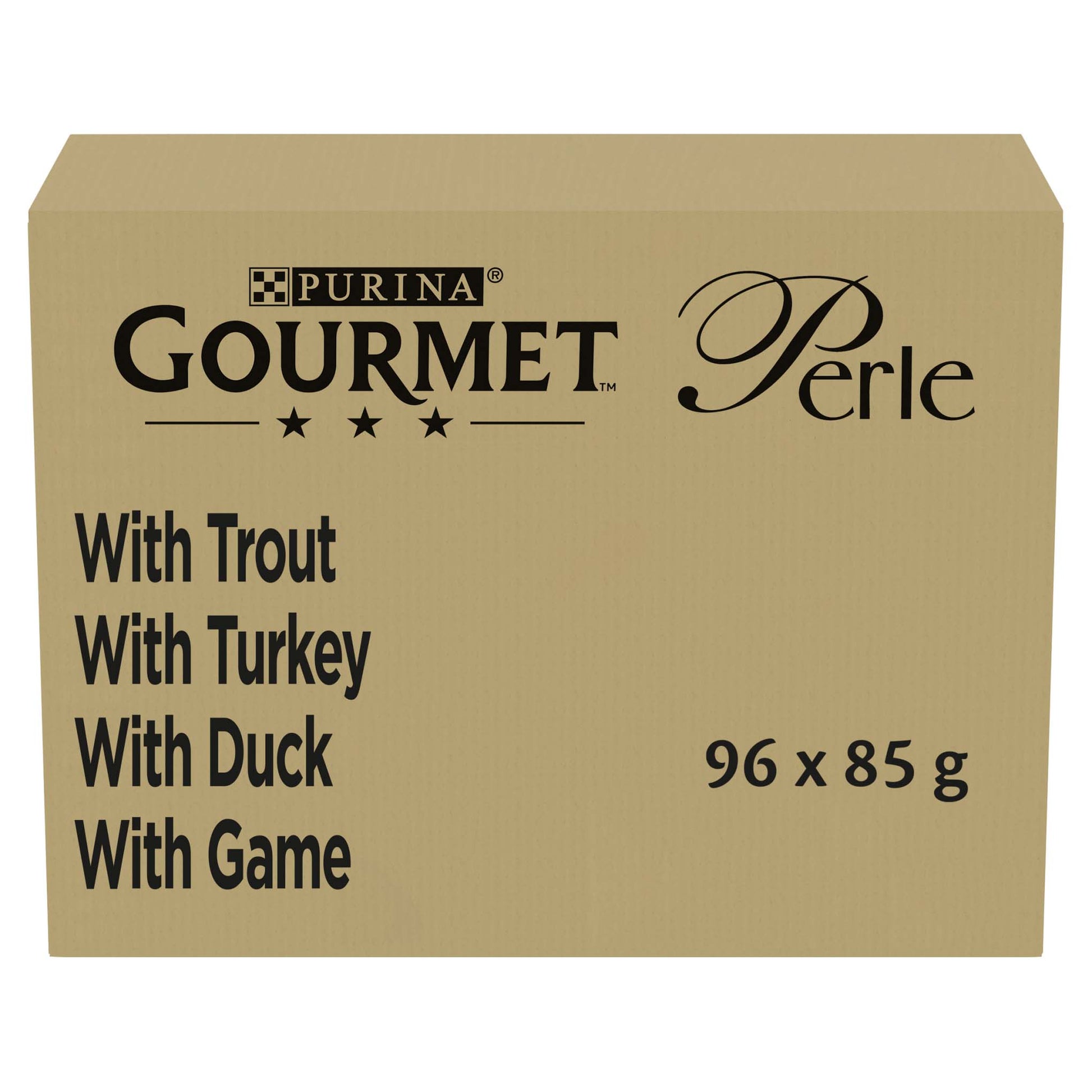Gourmet Gourmet Perle Country Medley Duck Trout Turkey Adult Wet Dog Food pet food packaging