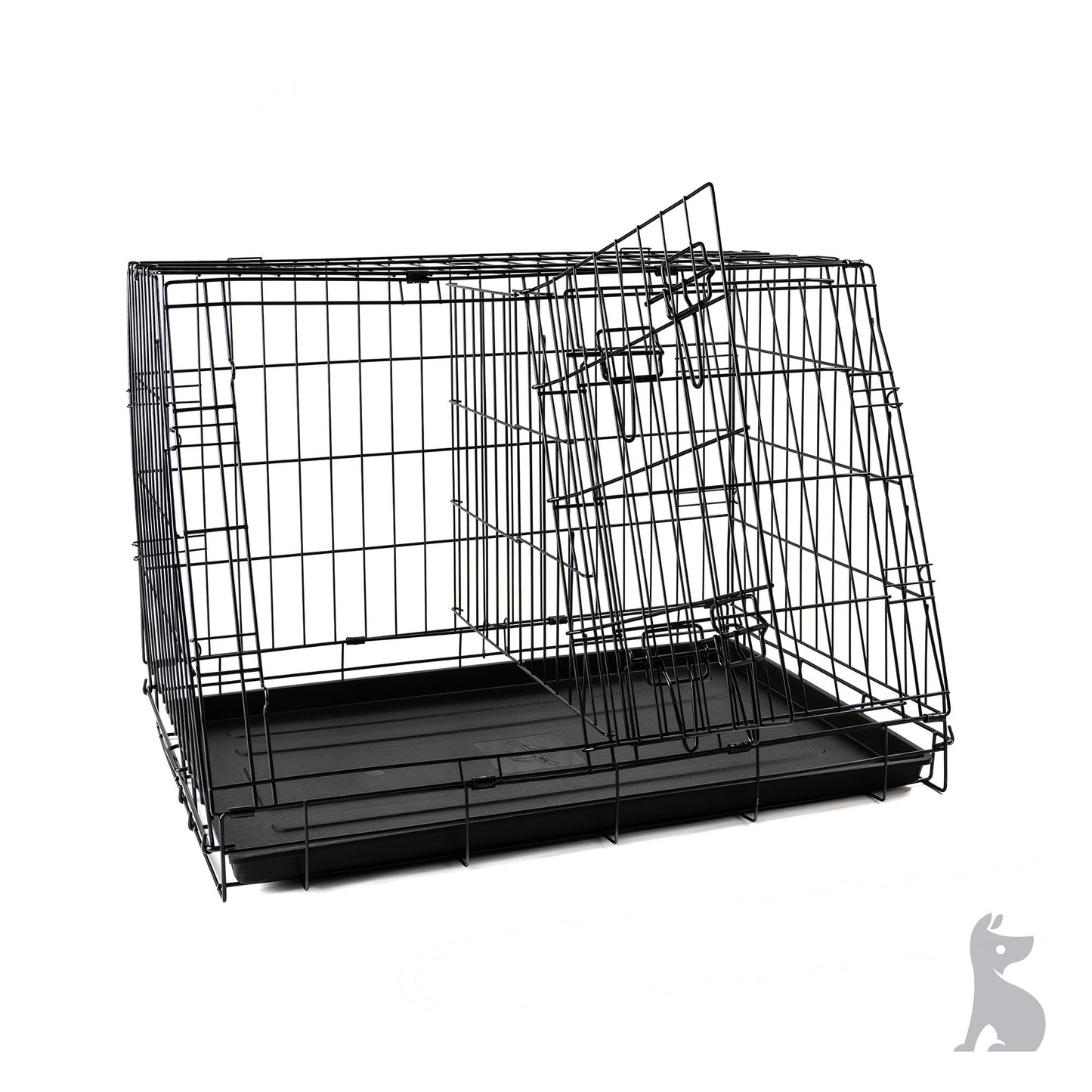Barkshire Sloping Dog Car Crate - Medium 78 x 50cm