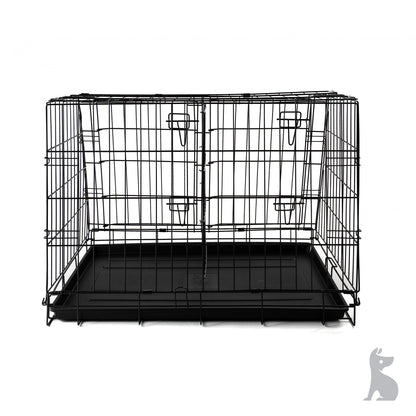 Barkshire Sloping Dog Car Crate - Medium 78 x 50cm