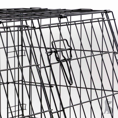 Barkshire Sloping Dog Car Crate - Medium 78 x 50cm