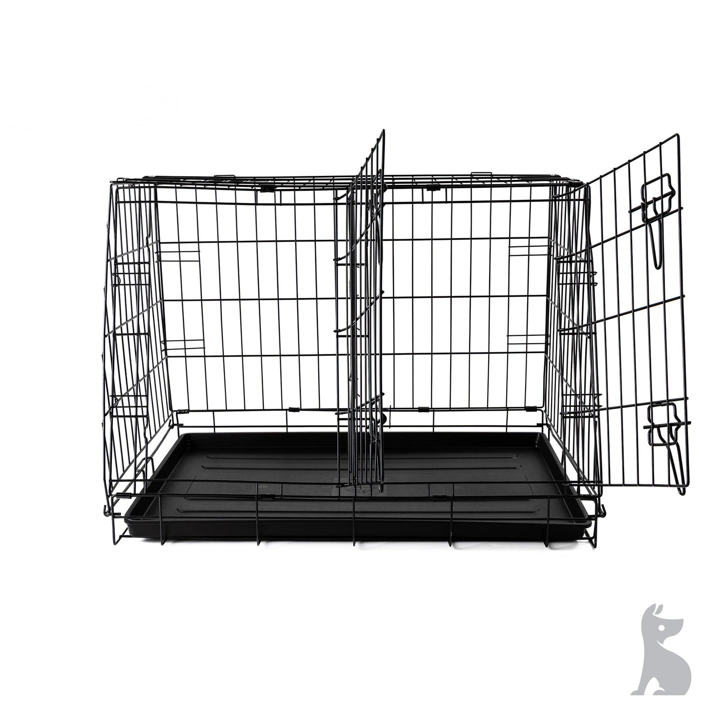 Barkshire Sloping Dog Car Crate - Medium 78 x 50cm