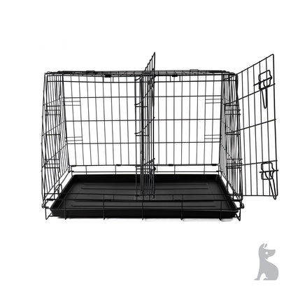 Barkshire Sloping Dog Car Crate - Medium 78 x 50cm