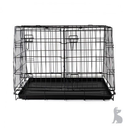 Barkshire Sloping Dog Car Crate - Medium 78 x 50cm
