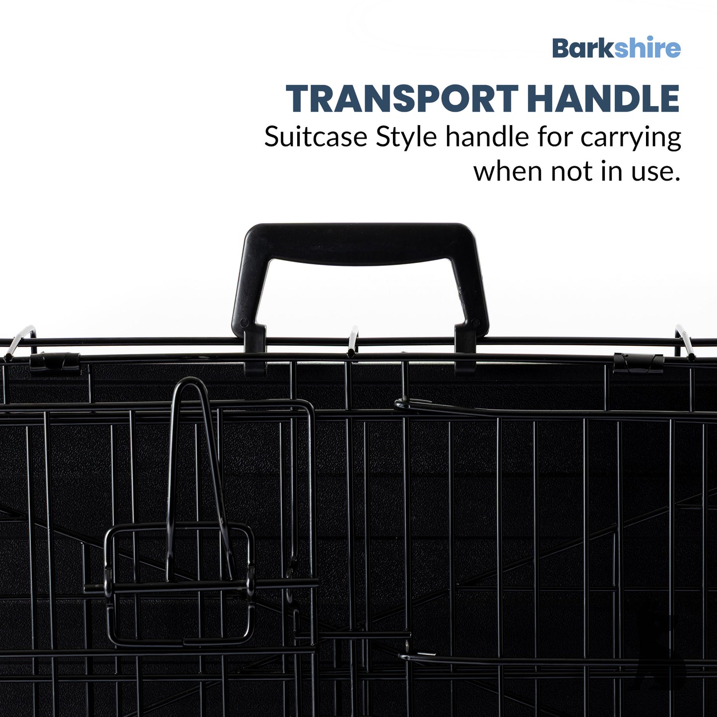 Barkshire Sloping Dog Car Crate - Medium 78 x 50cm